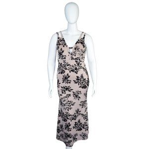 Love Fast Live Hard Floral Print Maxi Dress - Size XL